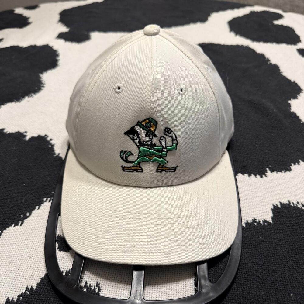 Vintage 90s Notre Dame Fighting Irish SnapBack Hat Captivating headgear Cap OSFA